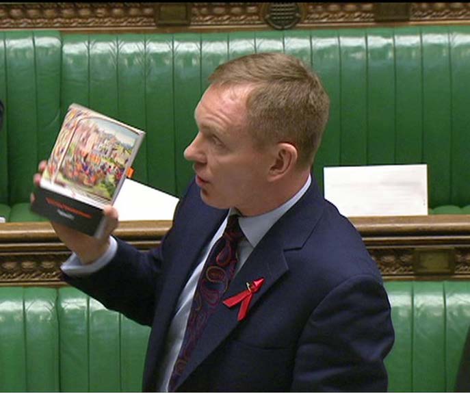 Chris Bryant quoted Richard II in the House of Commons