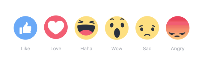 New Facebook buttons